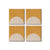 Popham Brasilia Half Moon Tile